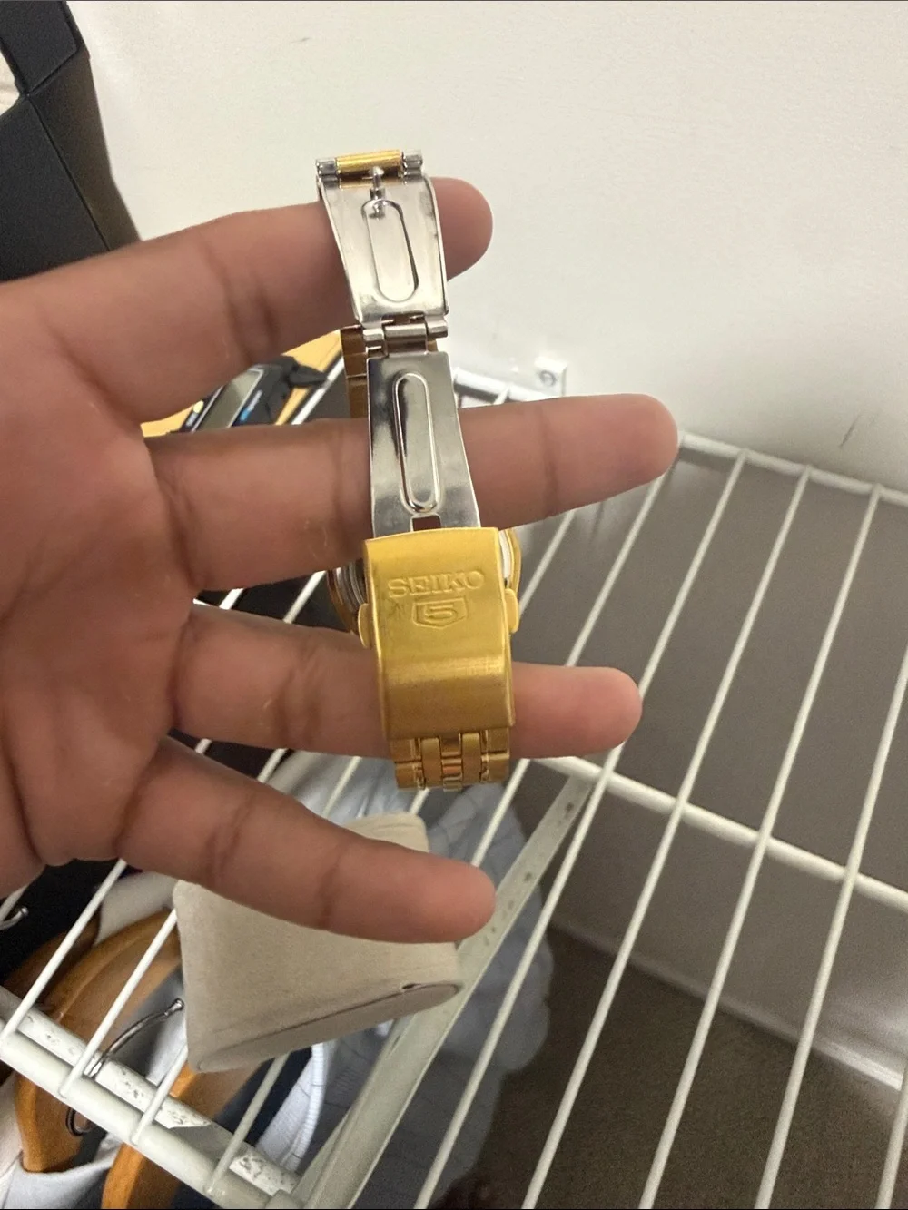 Men's Gold-Tone Stainless Steel Dress Watch - Gold